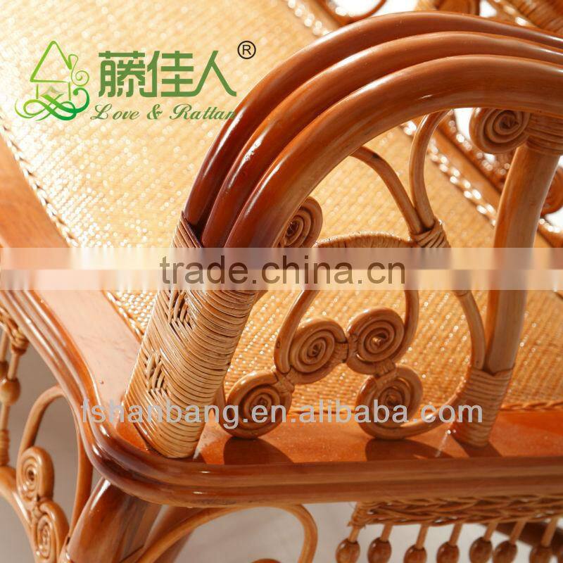 Fashionable Leisure Cane sofe table and chair set