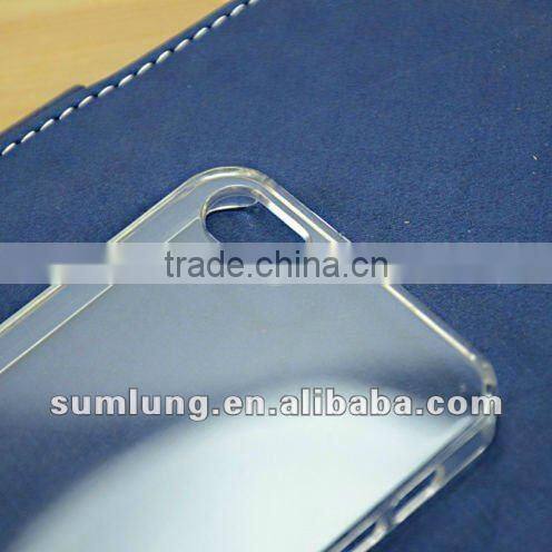 Transparent Crystal Case, colorful case for iPhone5, newest clear case