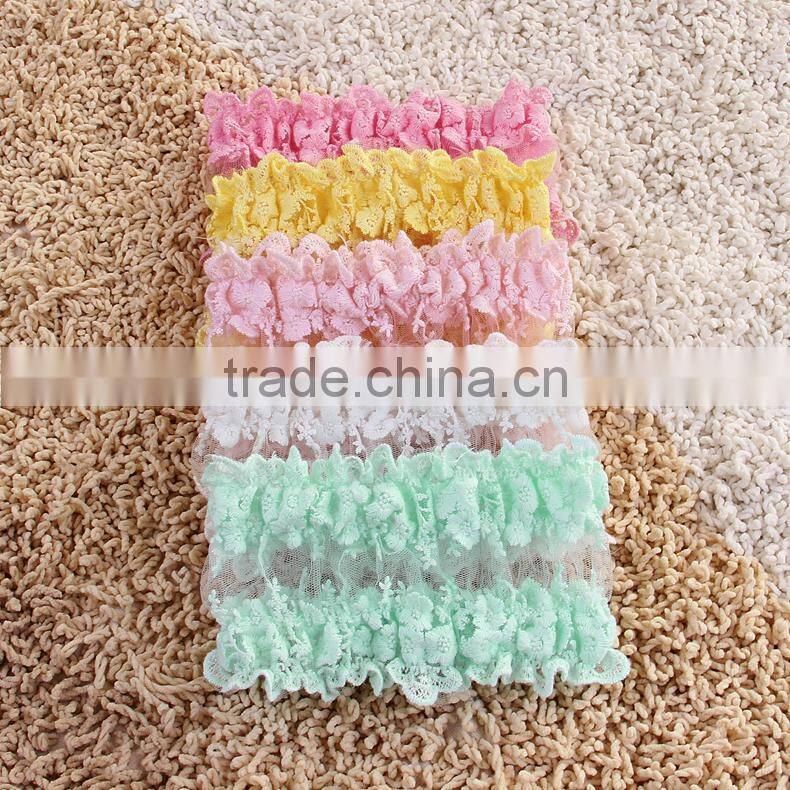 with 11 years manufacture experience design elastic hair bands head wrap for makeup