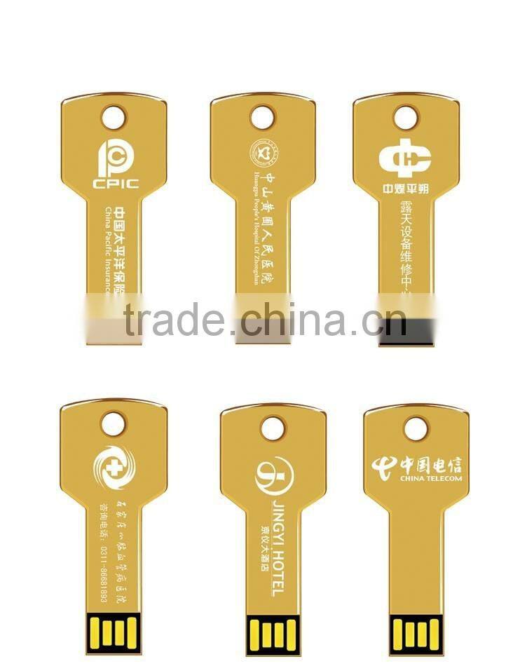 Promotional Cheap Wholesale Metal Key USB Flash Drive
