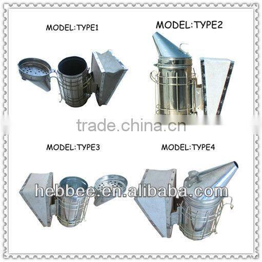 European style round shape bee smoker with inner tank