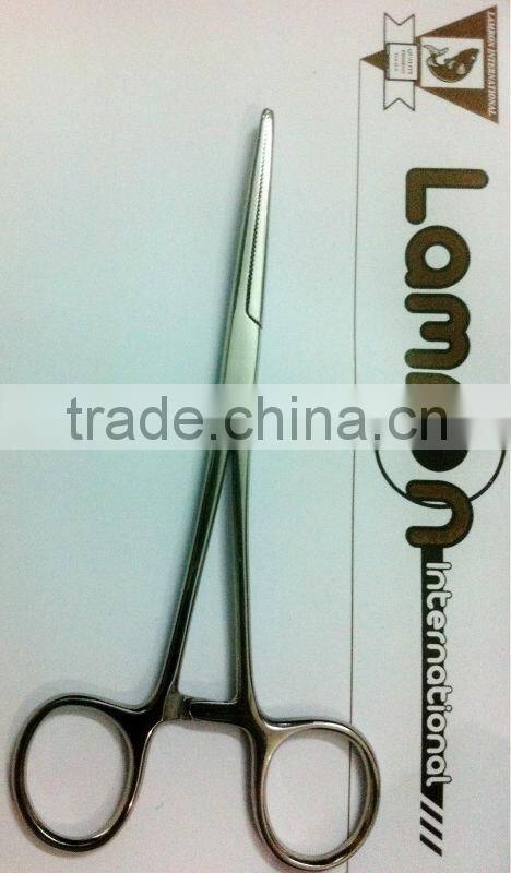 High Quality 6" Straight Stainless Steel Full Polished Forceps