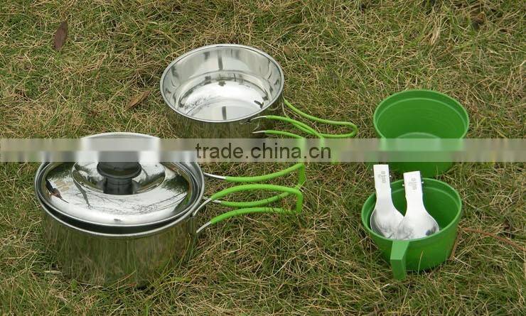 Stainless steel cook set