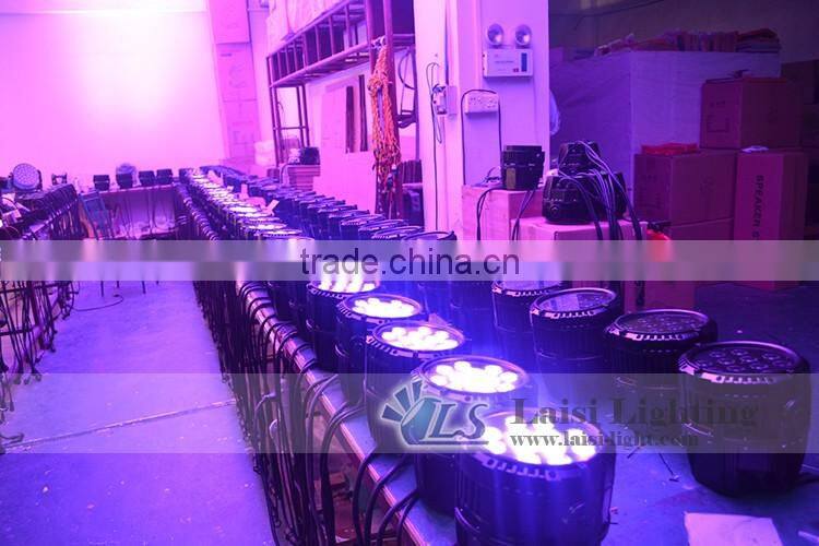 2016 Newest 12pcs*18w rgbwa+uv 6in1waterproof Led Par Light,Popular top quality outdoor par light wedding concert lighting