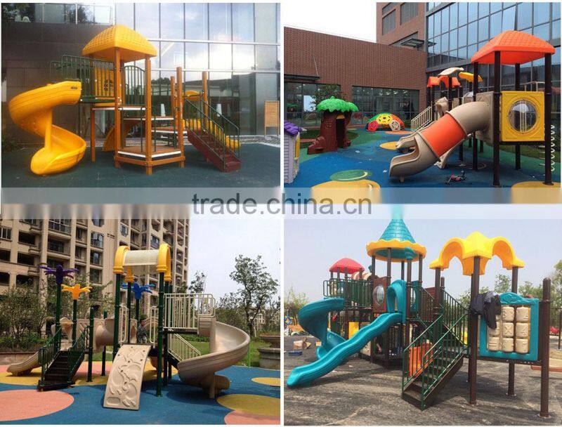 Chinese plastic combination playground for children outdoor