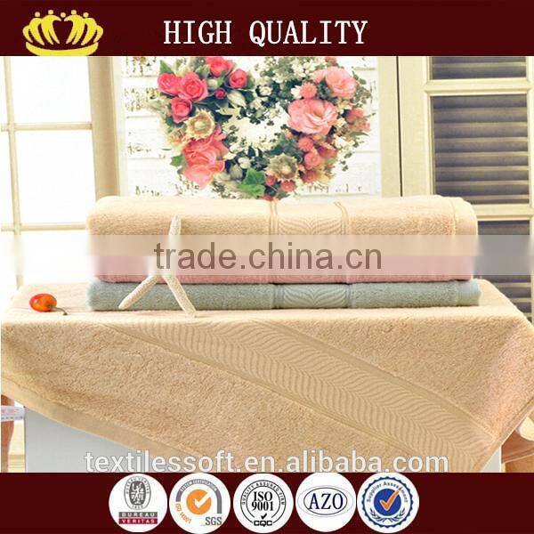 100% cotton solid color jacquard soft customized face towel