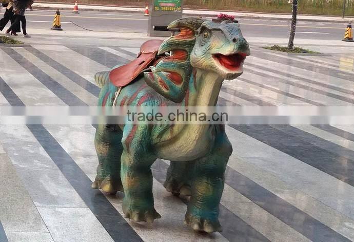 Amusement Park life size playground dinosaur ride