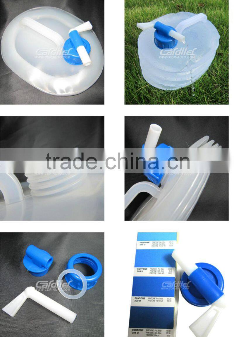 LDPE 5L water container with tap