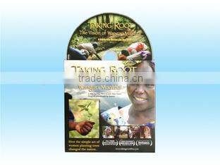 Bulk Audio CD Replication and Printing in Hard Paper Cover