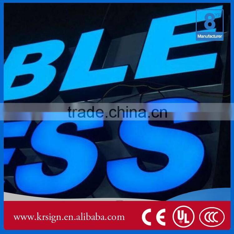 acrylic alphabet letter sign with led light free shipping for bulk order