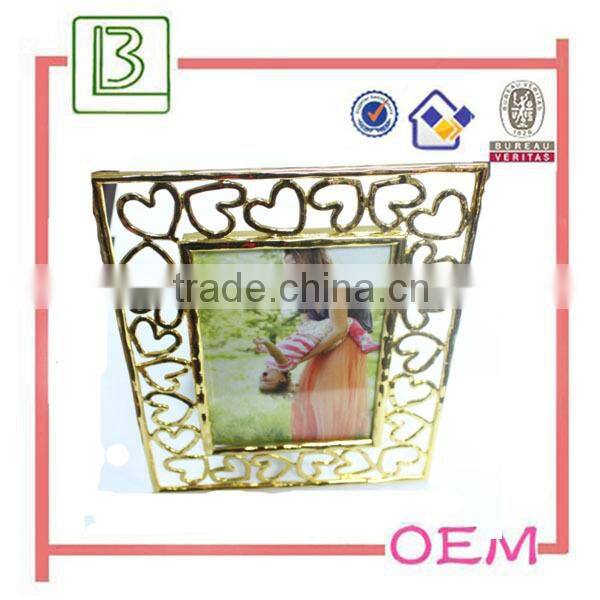 2014 factory direct oblong metal photo frame