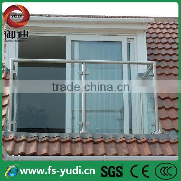 modern balcony glass handrail price