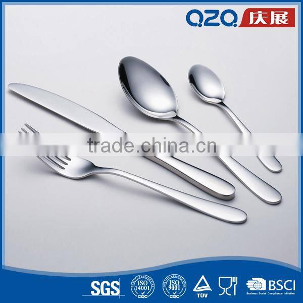 Unique design modern strict process anti-scald stainless steel mexican flatware