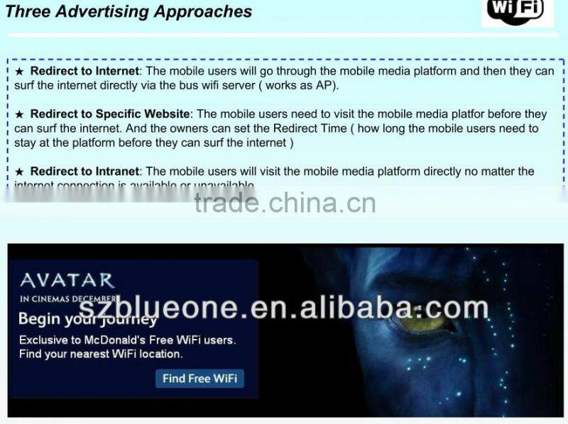 shenzhen wifi advertising equipment(push ads to mobile phone/laptop)-Smart WiFi Server