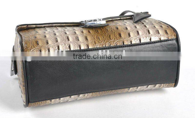 2012 new style Lady mini croco skin pu bag handbags fashion!