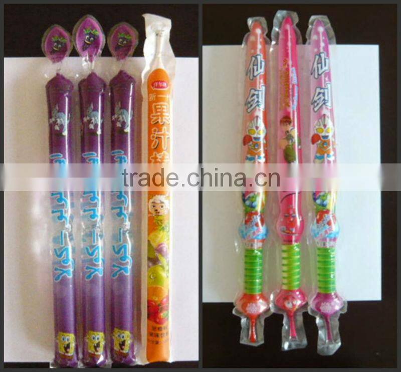 high efficiencyice ice popsicle /jelly in plastic sleeves filling and sealing packing machine