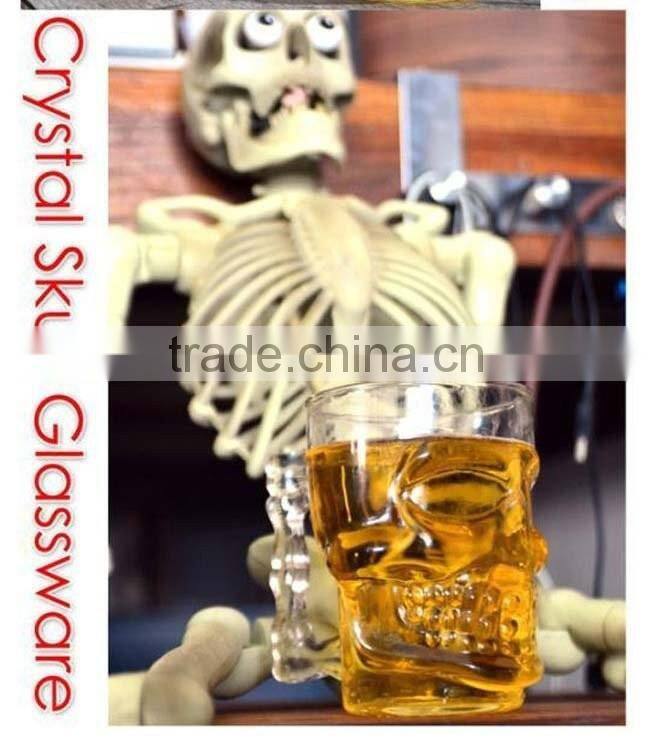 500ml skull cup skull glass cup beer cup