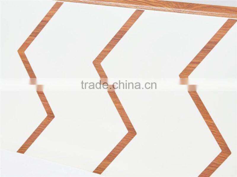 Modern wooden shining white eco friendly Single Bedroom Set Furniture/chilldrenn bedroom furniture set