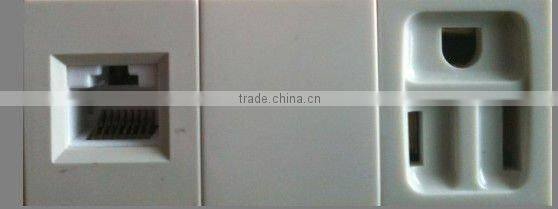 3Gang Copper Pop-up Telephone Floor Socket Box