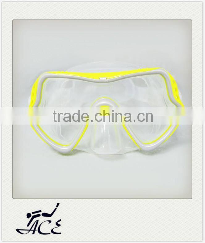 New arrival cheap snorkling mask silicone swimming goggles