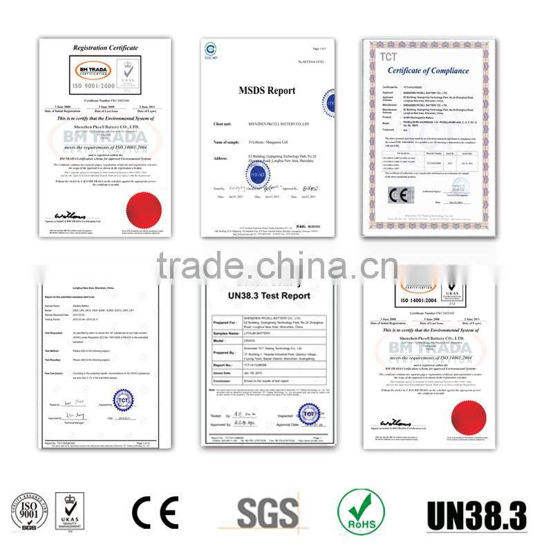 Factory price Hot sale 3.6V ER17335 2100mAh Li-SOCL2 Battery Lithium Battery sale on alibaba