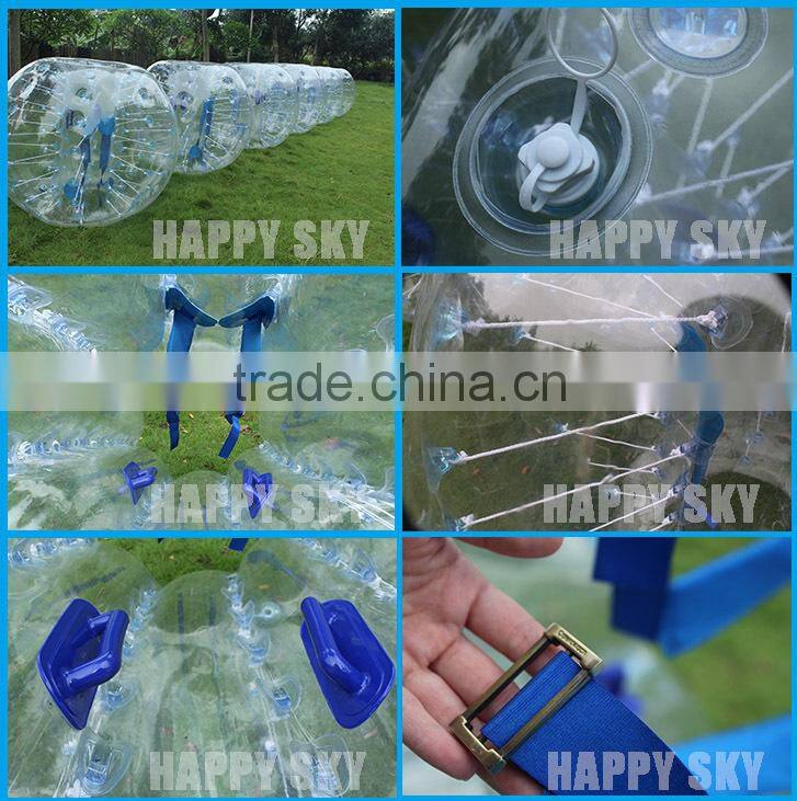 Hot Sale!!!soccer bubble ,outdoor soccer bubble ,inflatable human bumper ball