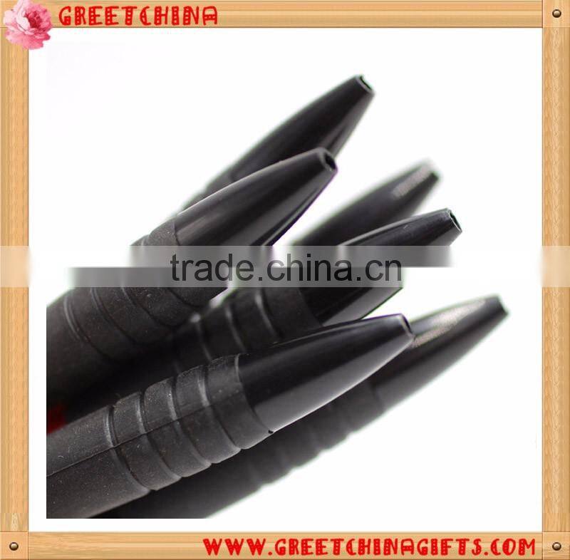 Custom Printed LOGO Clips Colorful Plastic Ballpoint Pen With Colorful Barrel