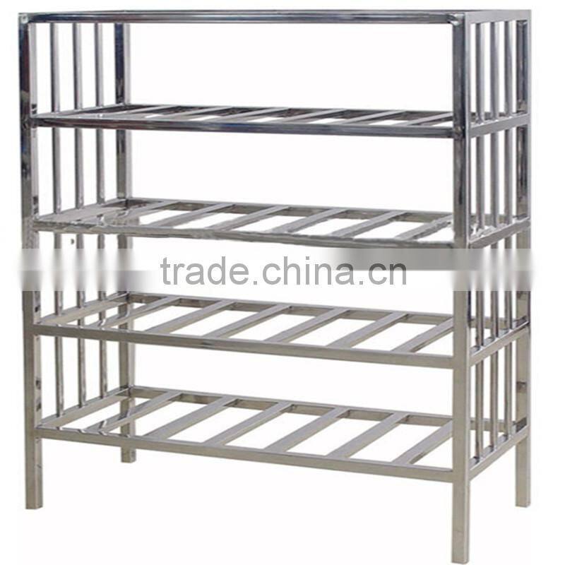 restaurant furniture stainless steel rack for goods