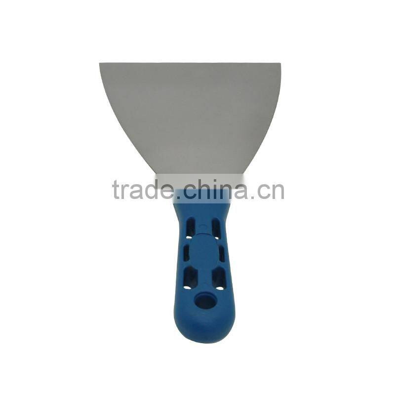 140mm Stainless Steel blade Putty Knife with 7 hole Plastic Handle, Spatula putty knife Painting concrete tool