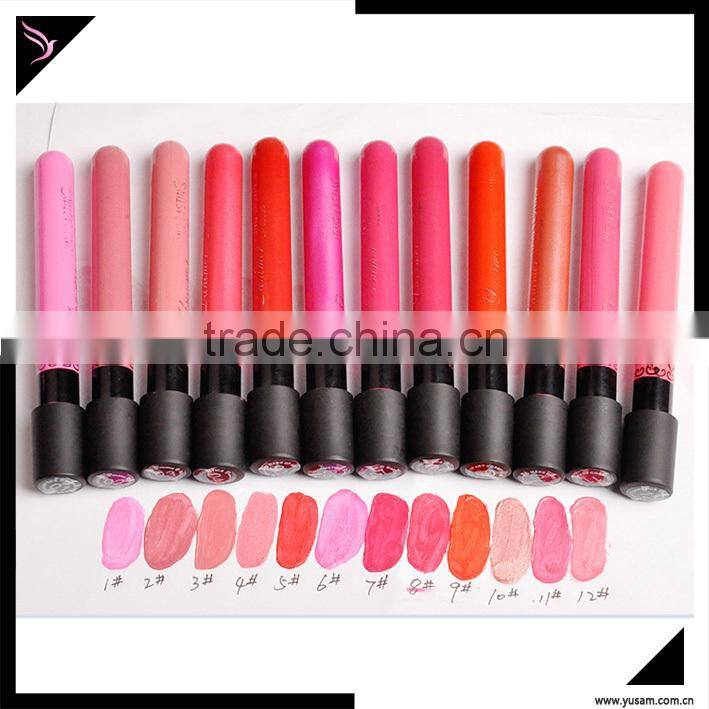 YS waterprood 38 colors long lasting lipgloss
