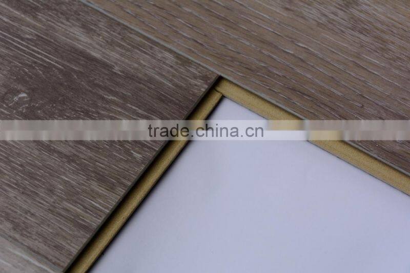 cheap and waterproof wood plastic composite vinyl top WPC flooring