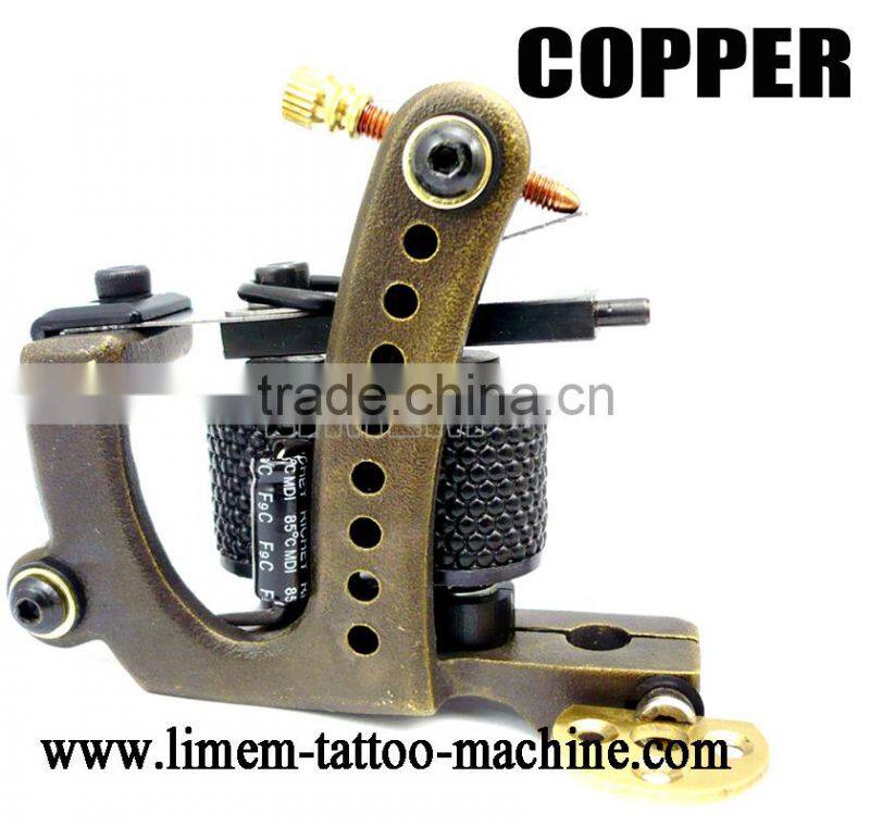 New Style Pure Copper frame Professional Tattoo Machine handmade gun