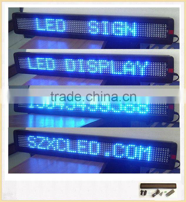 Wireless WIFI communication P7.62-7*80RG industrial LED display