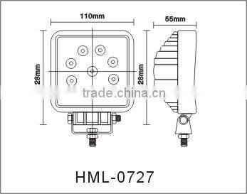 Wholesale aluminum 27w led work light