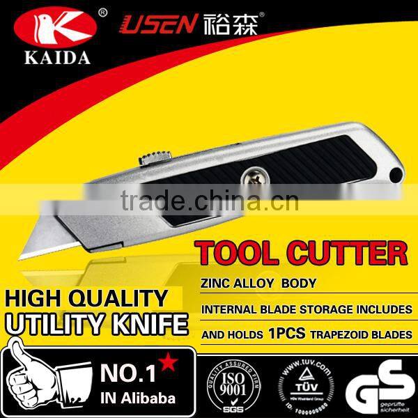 3pcs blades utility knife aluminium alloy utility knife