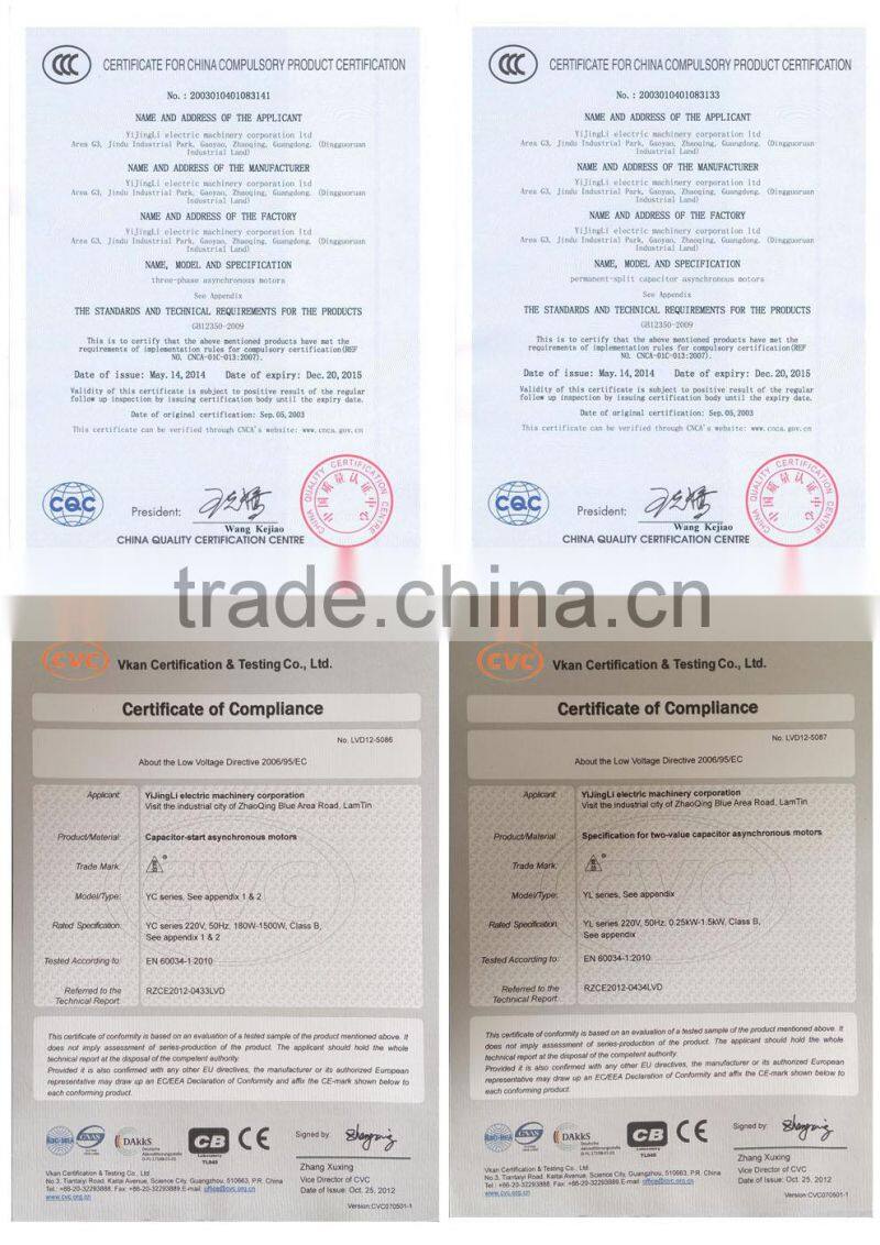 1hp electric water pump motor price in China,ac 220v water pump motor