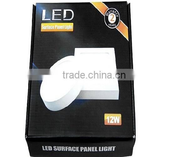 wholesale surface mounted led panel light 6w 12w 18w 24w led lighting lamp