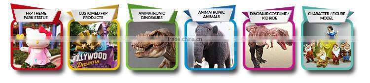 Popular high quality exhibition mechatronics dinosaur