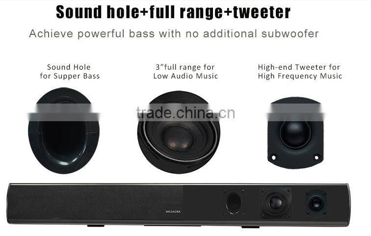 Mini TV soundbar bluetooth speaker sound bar for home theater speaker