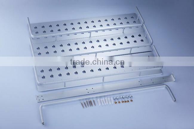 Good quality 3 layers towel bar bathroom shelf/wall shelf/bathroom accessories set top Hot!