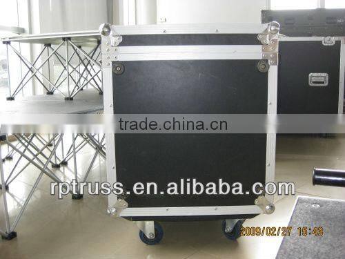 Hot sale Black Carpet Surface Mobile smart Stage