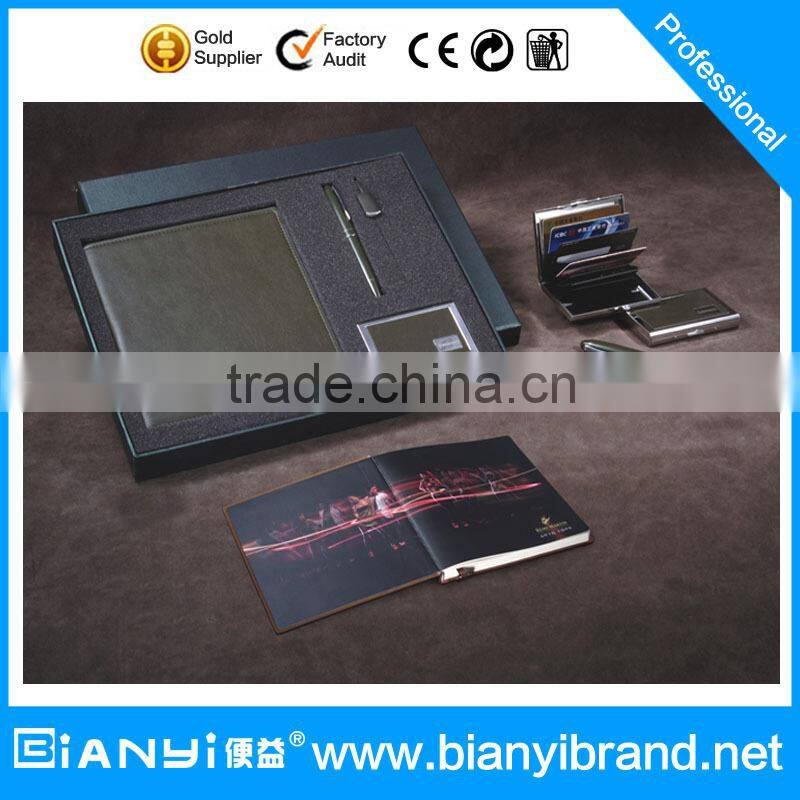 promotional custom color metal business gift set