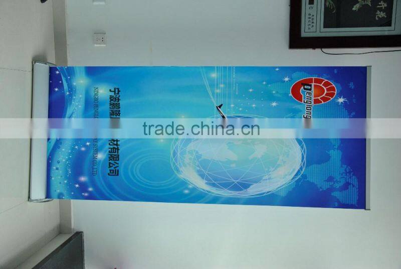 Pull Up Banner Double Sided 80*200 outdoor roll up banner easy moving nice price