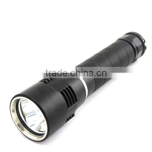 LusteFire DV-08 26650 Flashlight Professional Diving 3 x Cree U2 LED 4800 Lumen 200m Diving Flashlight Torch Light