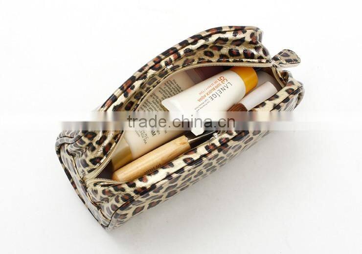 2014 fashion cute private label cosmetic bag