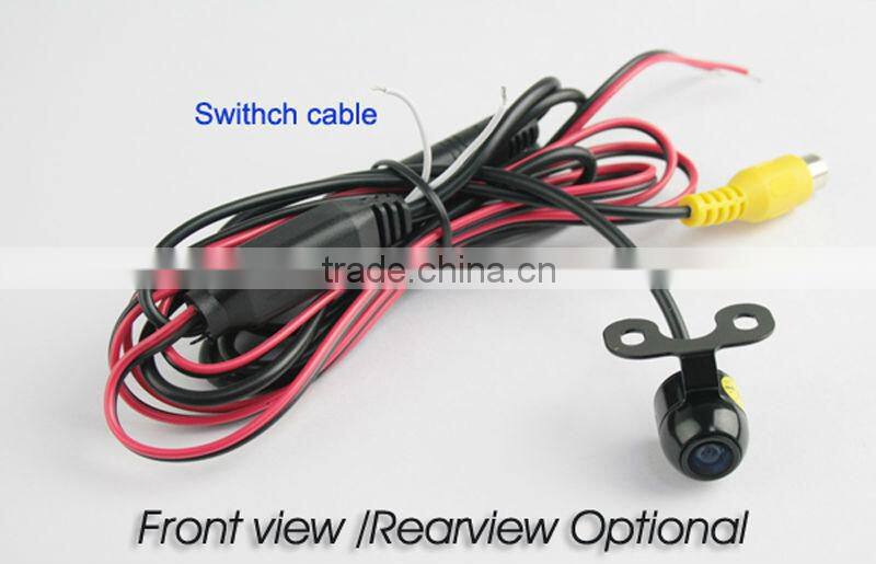 Waterproof IP 67, 170 degree multi view car camera with braket,hot selling