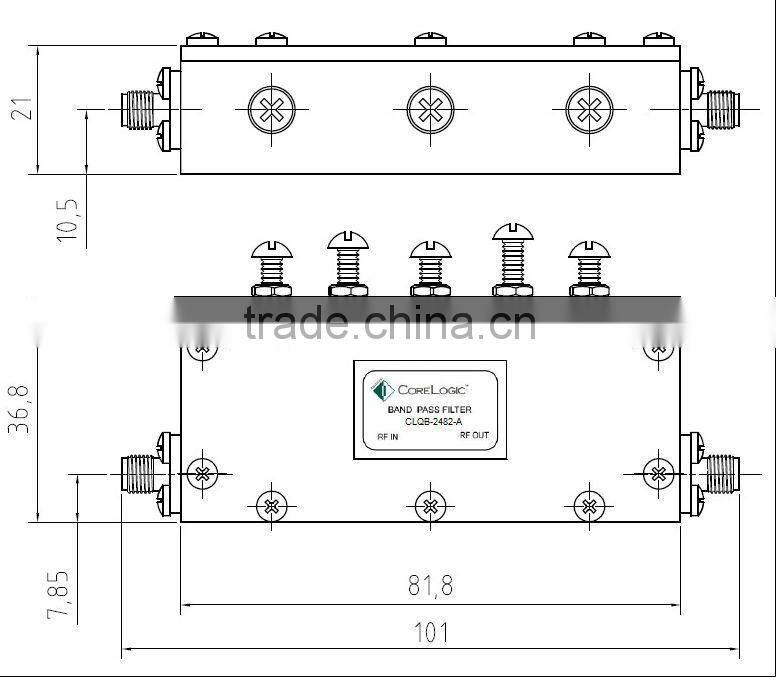 Passband Cavity Filter
