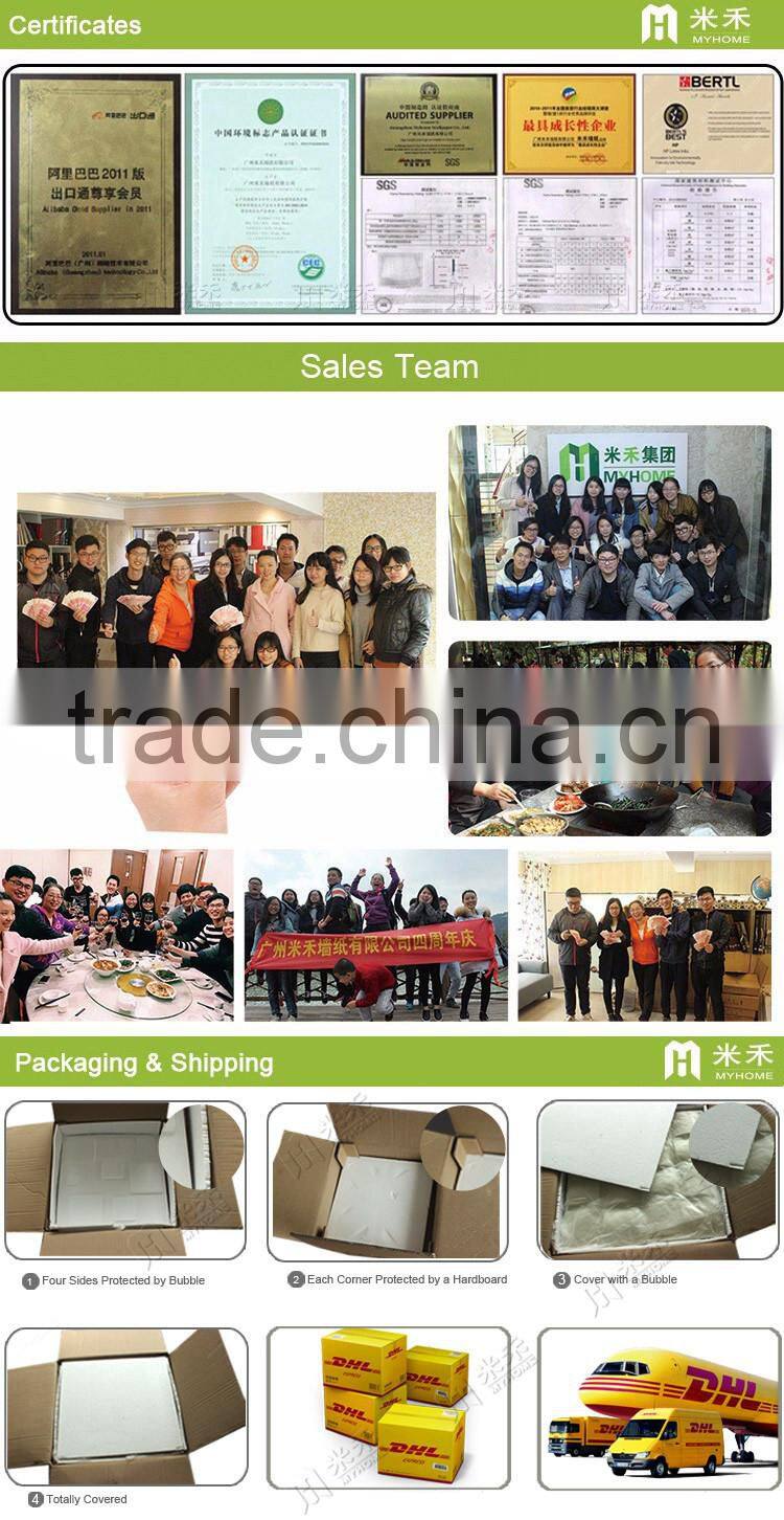 Construction materials pvc decorative interior 3d effect wall panels