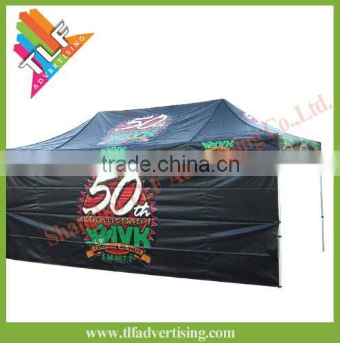 Digital print hexagon 50mm aluminum sports event folding tent