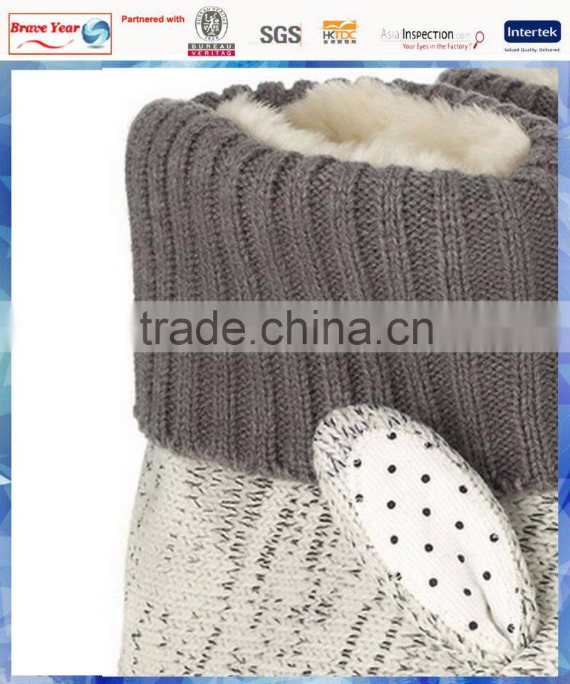 bunny knit platform boots shoes with 3D ears